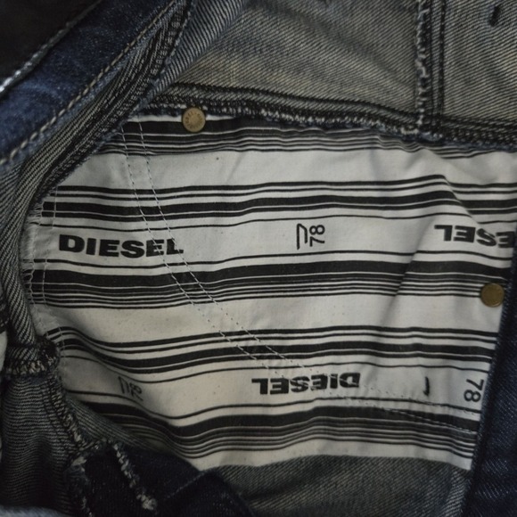 Diesel JOYZE Men's Stretch Tapered Jeans W32 L32 | Button Fly Jogger Denim Pants - Picture 10 of 15